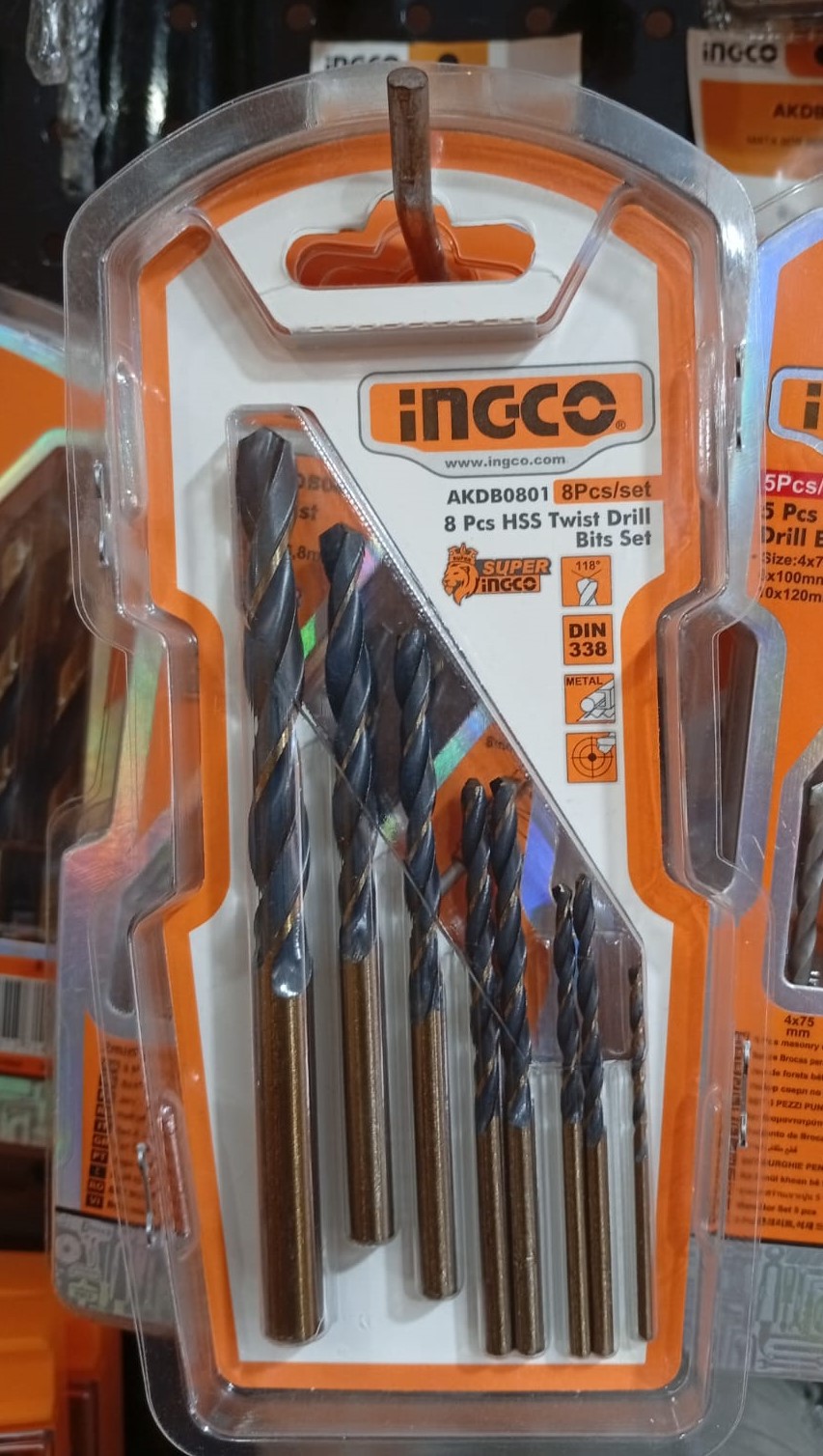 AKDB0801 - MATA BOR BESI SET 8PCS !