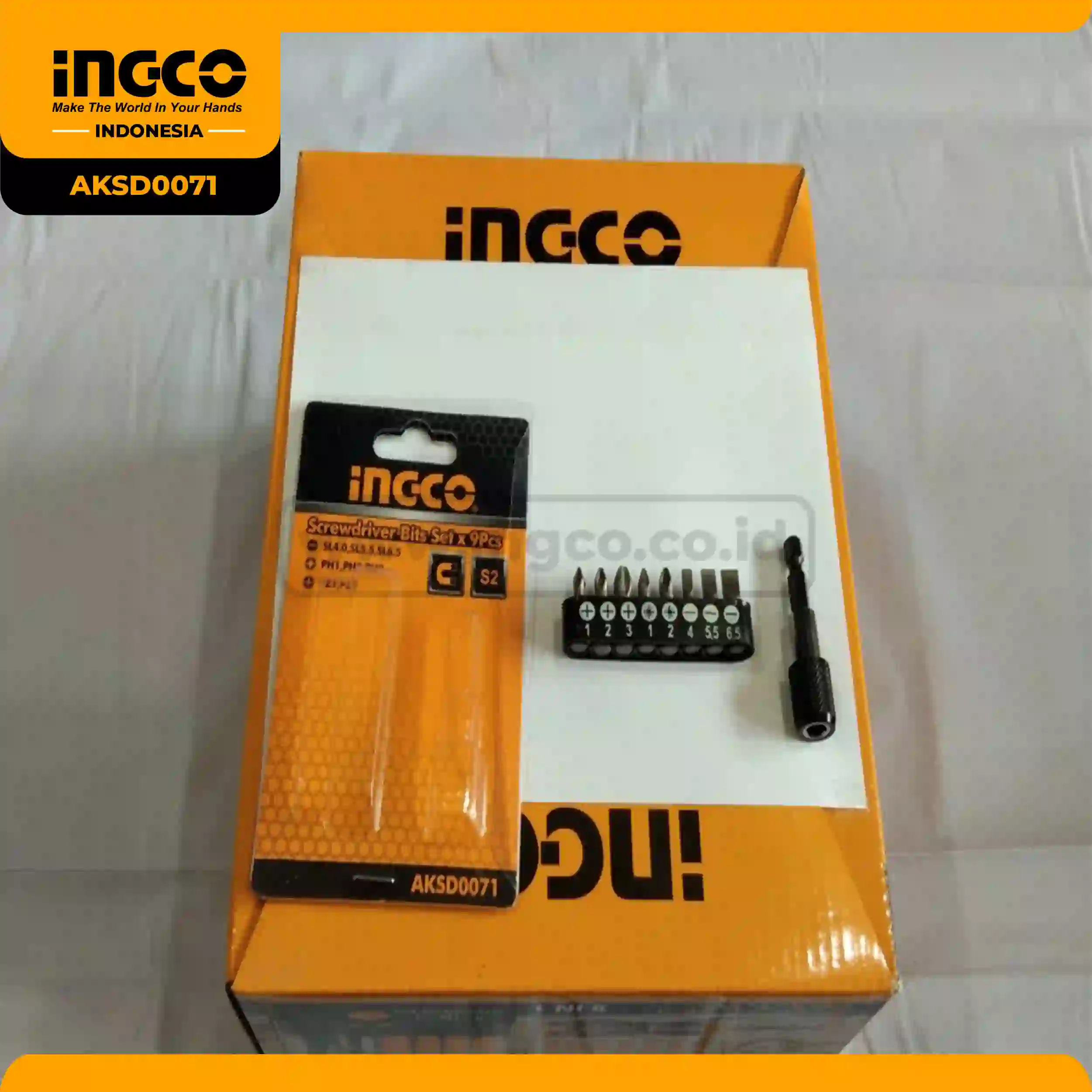 AKSD0071 - MATA OBENG BITS SET 9 PCS