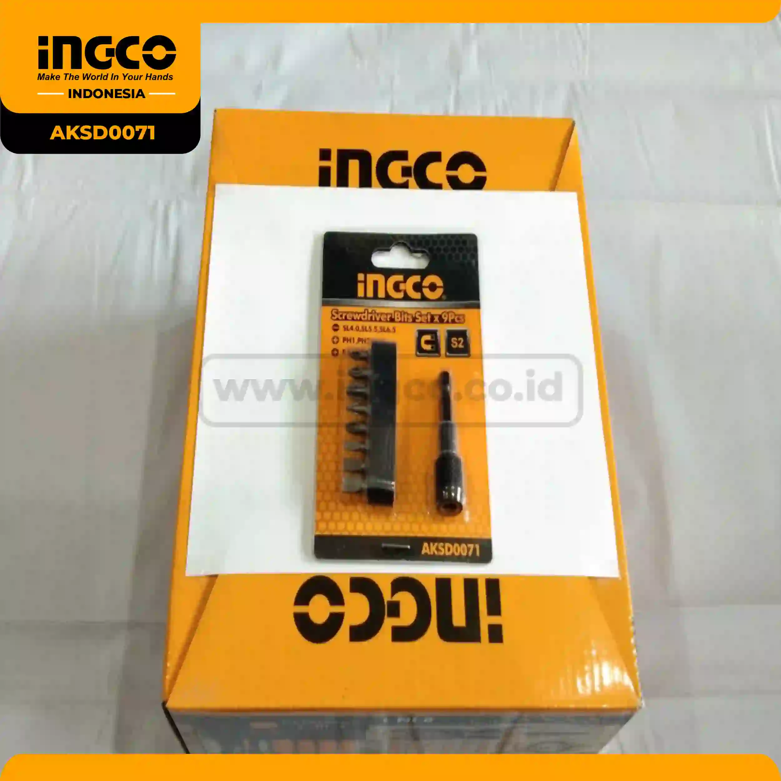 AKSD0071 - MATA OBENG BITS SET 9 PCS