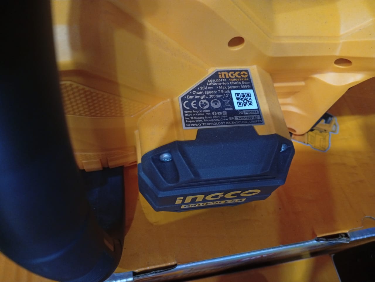 CGSLI2001 - MESIN GERGAJI BELAH KAYU 20V => CGSLI20128