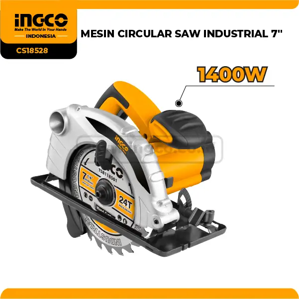 CS18528 - MESIN CIRCULAR SAW INDUSTRIAL 7'' ! => CS18538
