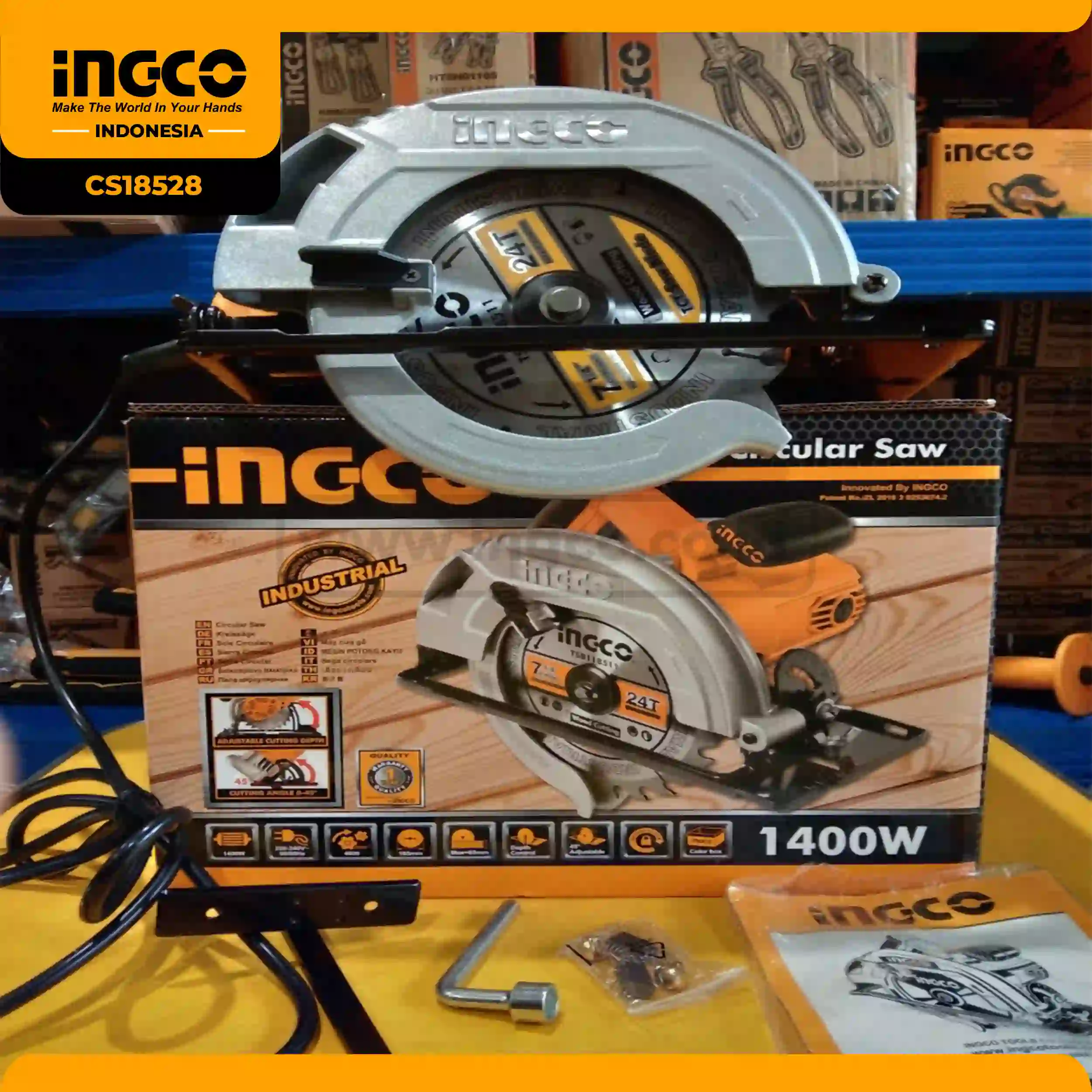 CS18528 - MESIN CIRCULAR SAW INDUSTRIAL 7'' ! => CS18538
