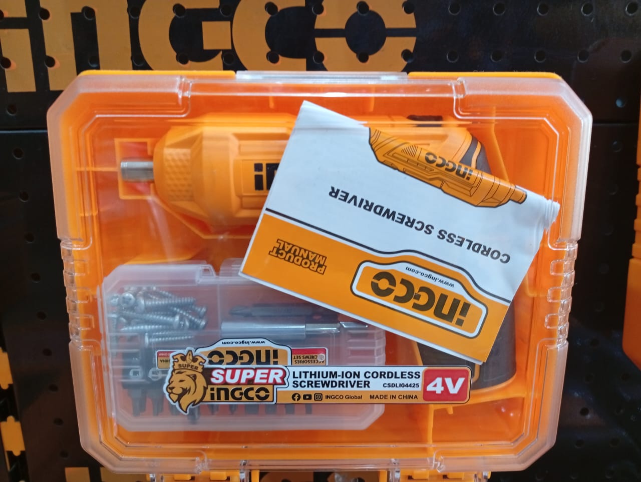 CSDLI04425 - MESIN OBENG CORDLESS 4V FLEXIBLE