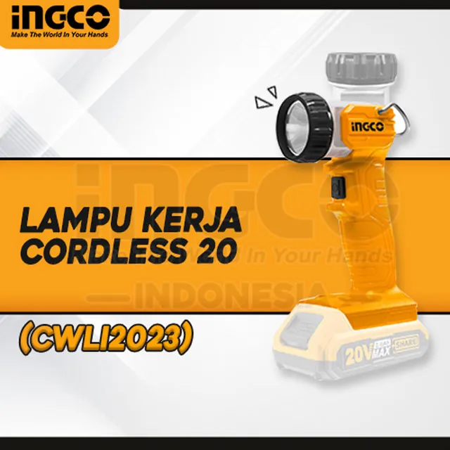 CWLI2023 - (LAMPU SENTER CORDLESS 20V)