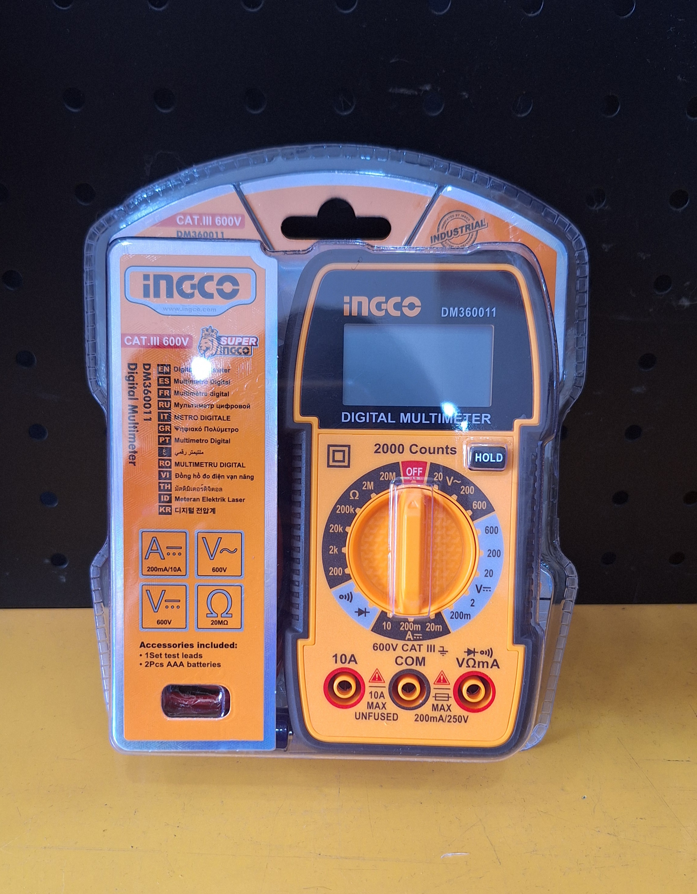 DM360011 - DIGITAL MULTIMETER
