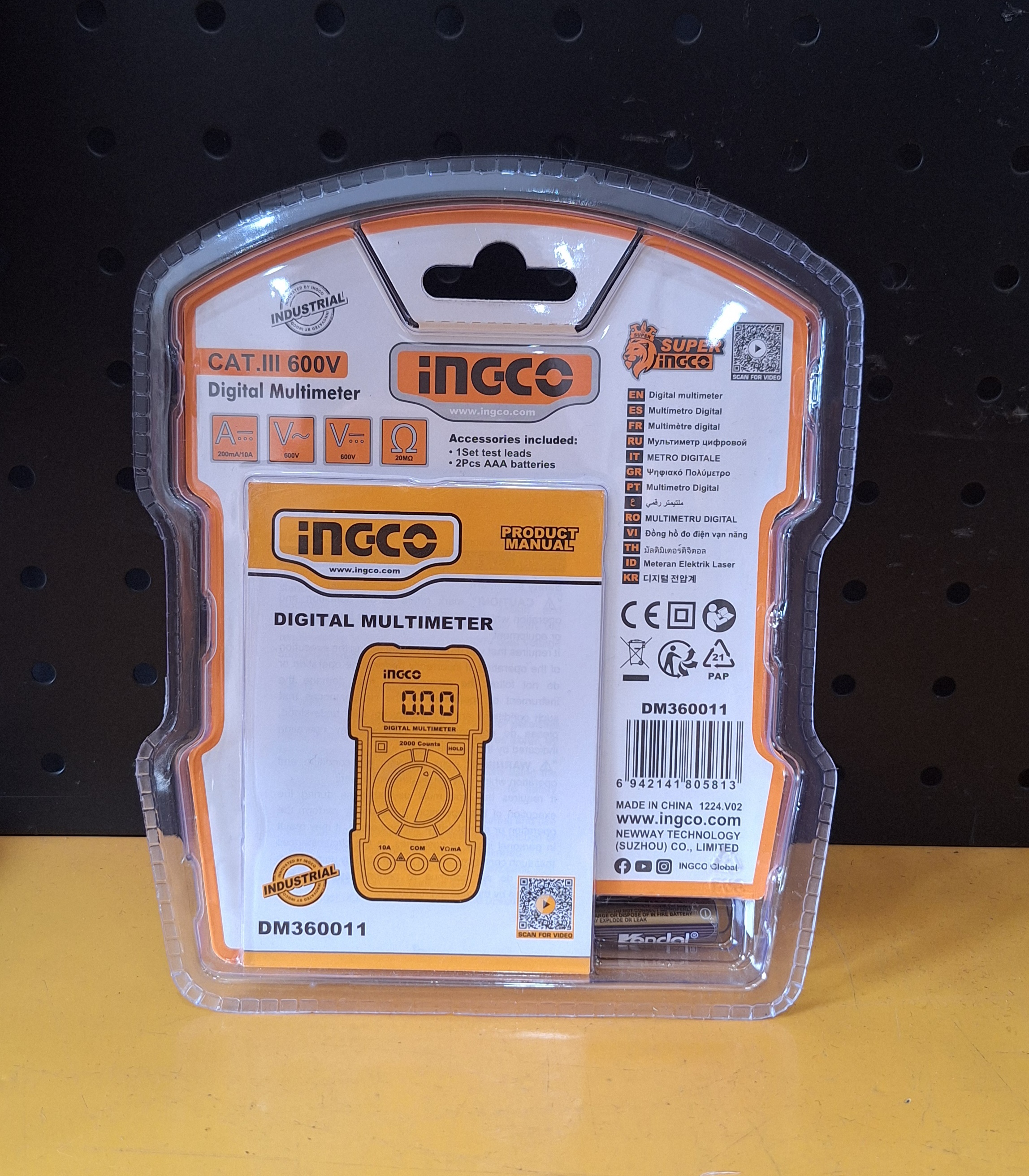 DM360011 - DIGITAL MULTIMETER