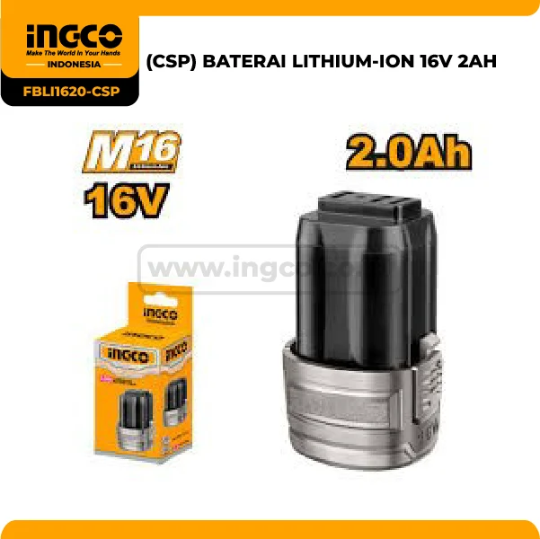 FBLI1620-CSP - (BATERAI LITHIUM-ION 16V 2AH)
