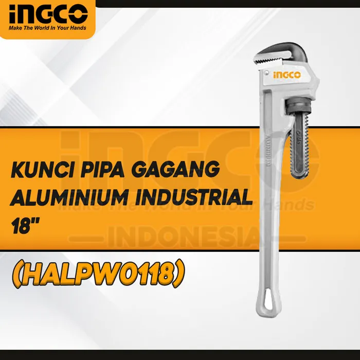 HALPW0118 - (KUNCI PIPA GG ALUMINIUM INDUSTRIAL 18'')