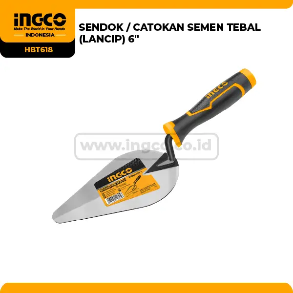 HBT618 - (SENDOK / CATOKAN SEMEN TEBAL (LANCIP) 6'' *)