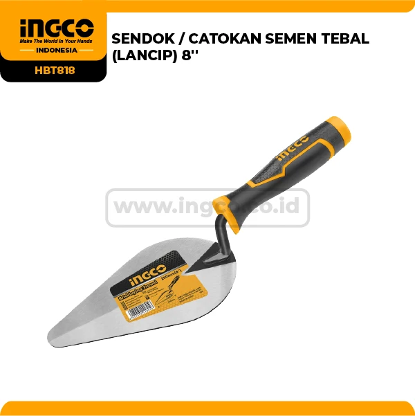 HBT818 - (SENDOK / CATOKAN SEMEN TEBAL (LANCIP) 8'' *)