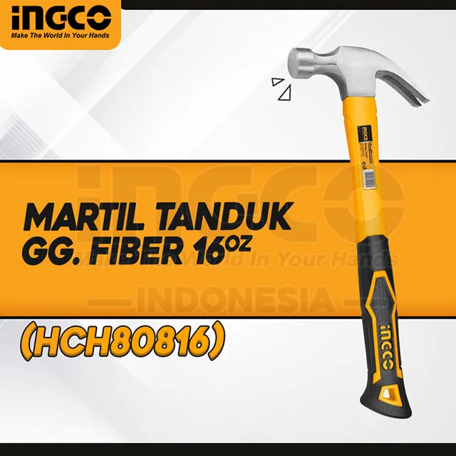 HCH80816 - (PALU KAMBING GAGANG FIBER 16 OZ)