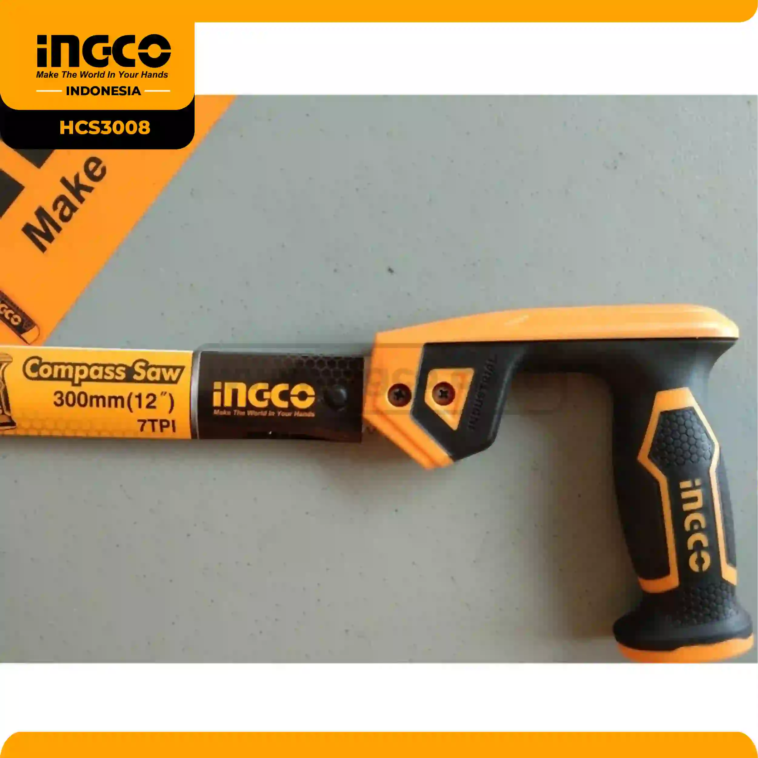 HCS3008 - GERGAJI KAYU LANCIP 12''