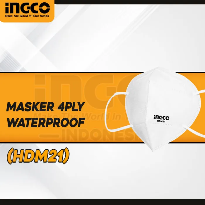 HDM21 - (MASKER 4PLY WATERPROOF)