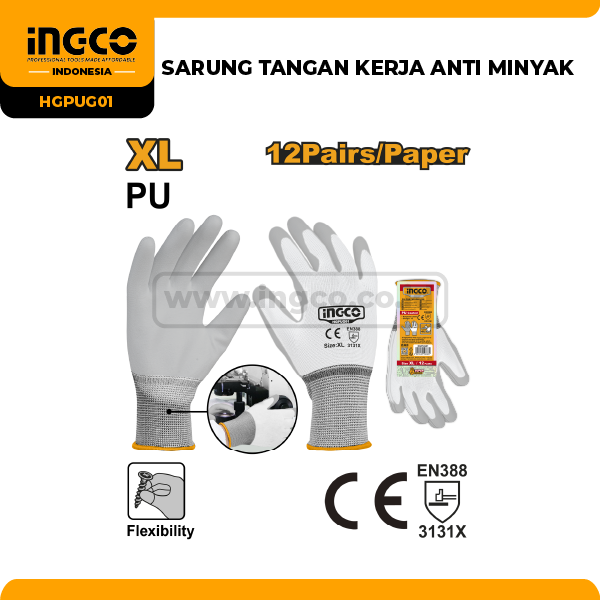 HGPUG01 - SARUNG TANGAN KERJA ANTI MINYAK