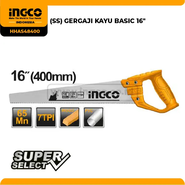 HHAS48400 - (GERGAJI KAYU BASIC 16