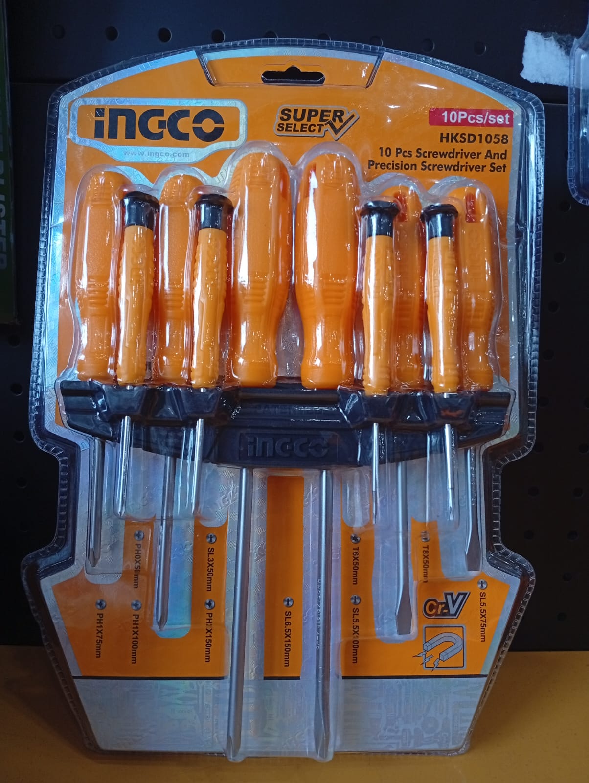 HKSD1058 - OBENG GAGANG FIBER SET 10 PCS