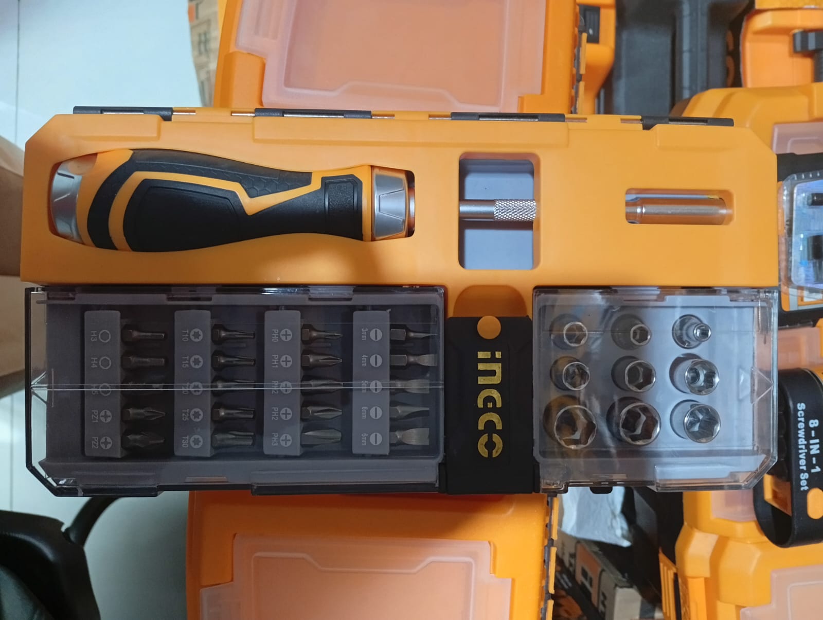 HKSDB0338 - (OBENG GAGANG KARET MULTIFUNGSI SET (33 BITS))