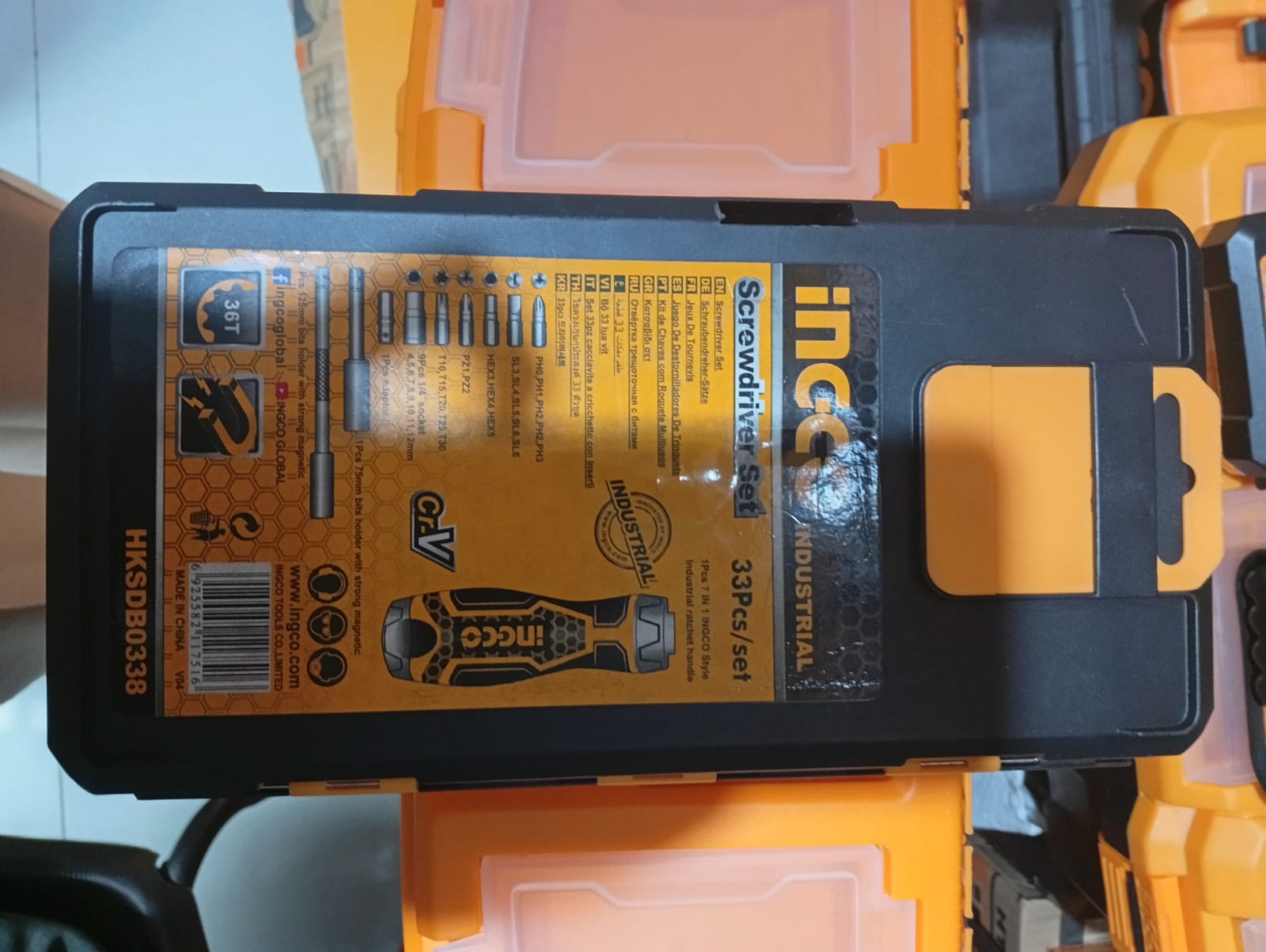 HKSDB0338 - (OBENG GAGANG KARET MULTIFUNGSI SET (33 BITS))