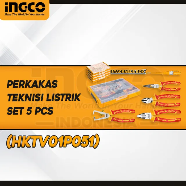 HKTV01P051 - (PERKAKAS TEKNISI LISTRIK SET 5 PCS)