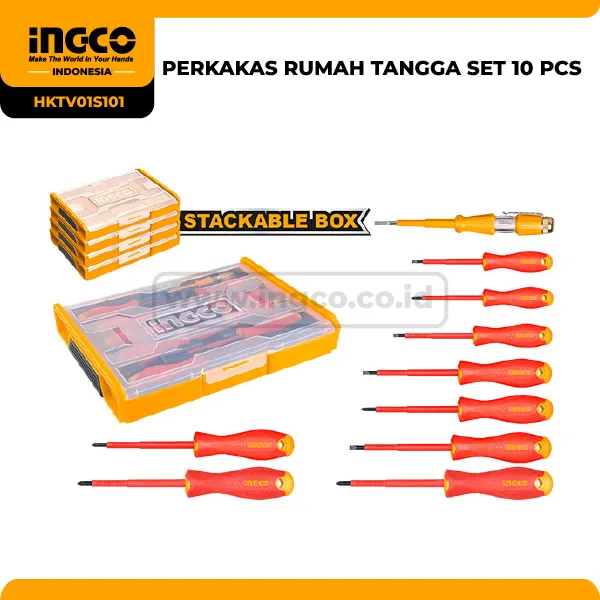 HKTV01S101 - (PERKAKAS RUMAH TANGGA SET 10 PCS)