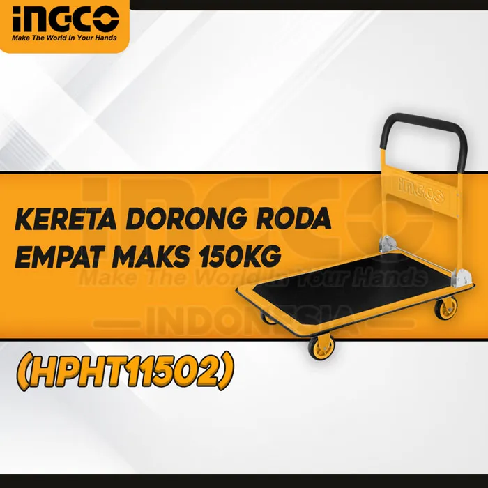 HPHT11502 - (KERETA DORONG RODA EMPAT MAKS 150KG)