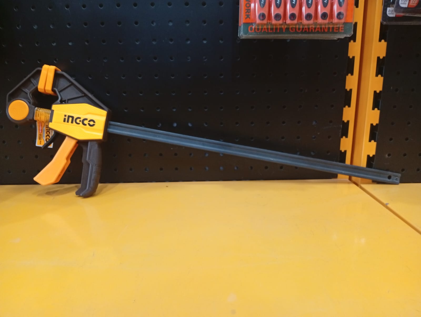 HQBC01603 - QUICK BAR CLAMP / CATOK PENJEPIT KAYU KACA (63X450MM)