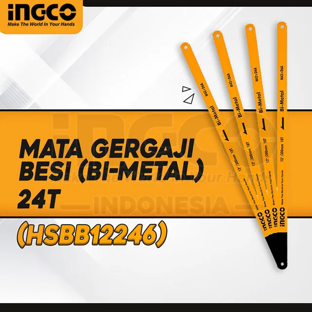 HSBB12246 - (MATA GERGAJI BESI (BI-METAL) 24T *)