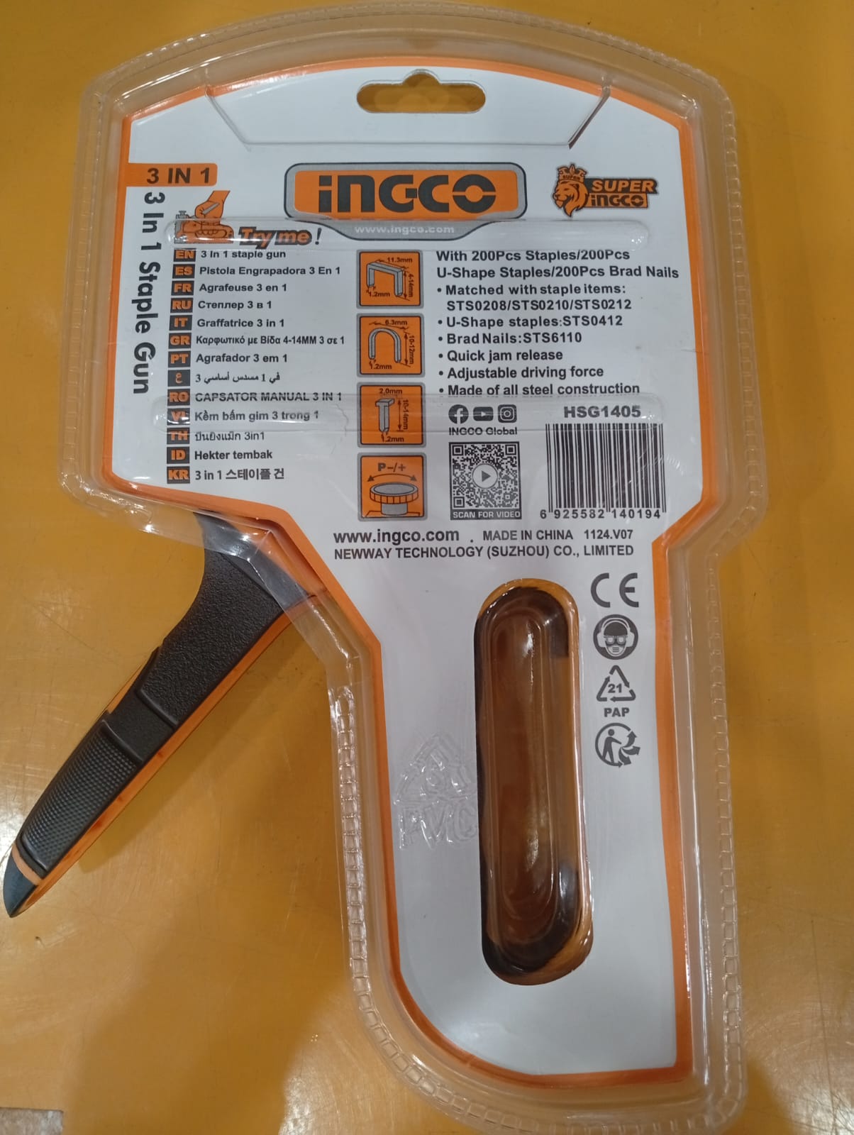 HSG1405 - HEKTER TEMBAK 3 IN 1