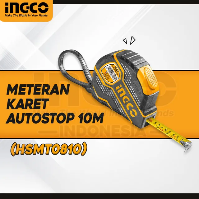 HSMT0810 - (METERAN KARET AUTOSTOP 10M) => HSMT081025