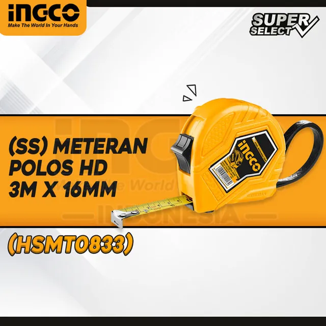 HSMT0833 - (METERAN POLOS HD 3M X 16MM => HSMT26316)