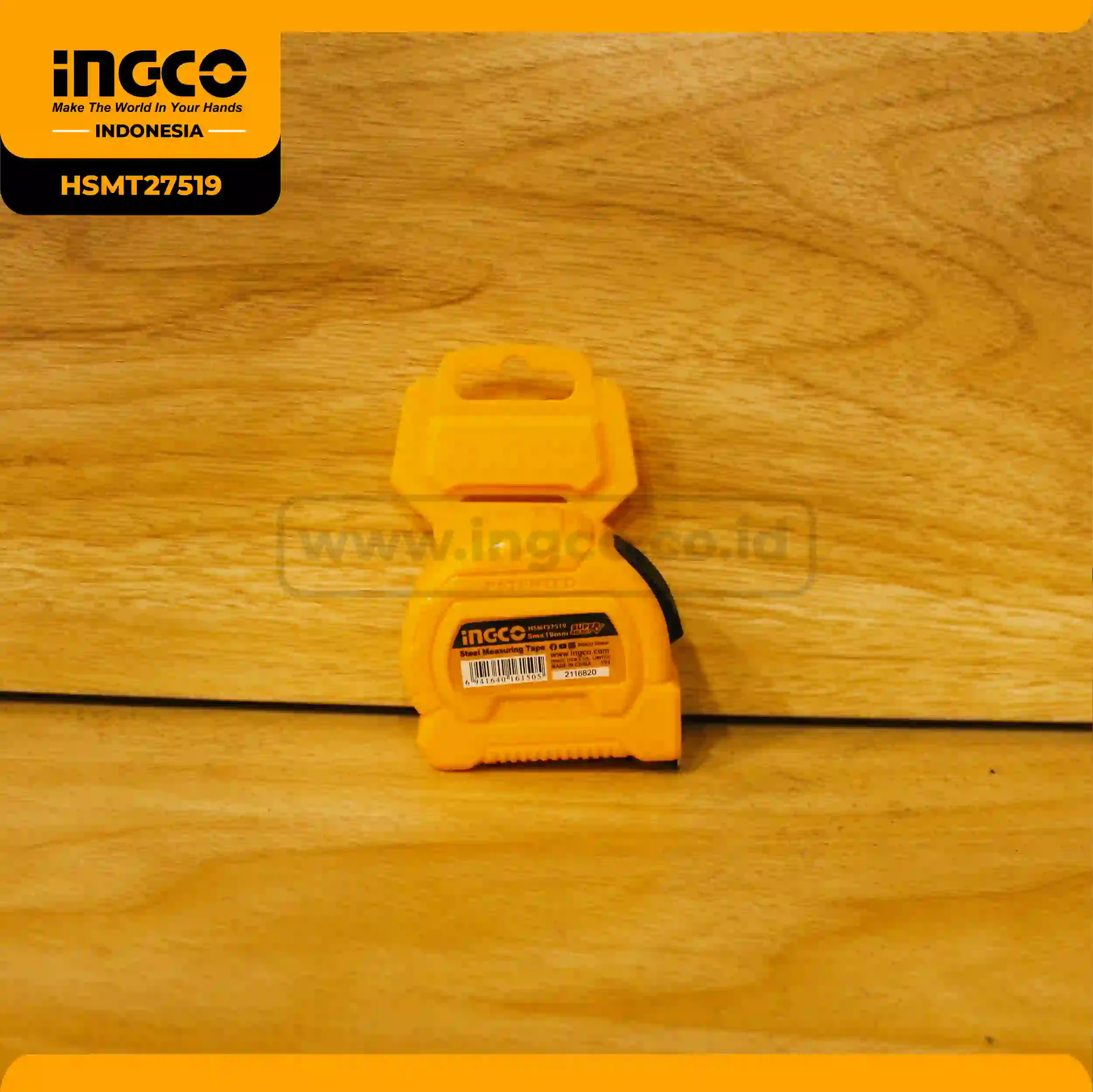 HSMT27519 - METERAN POLOS AUTOSTOP 5M X 19MM => HSMT39519