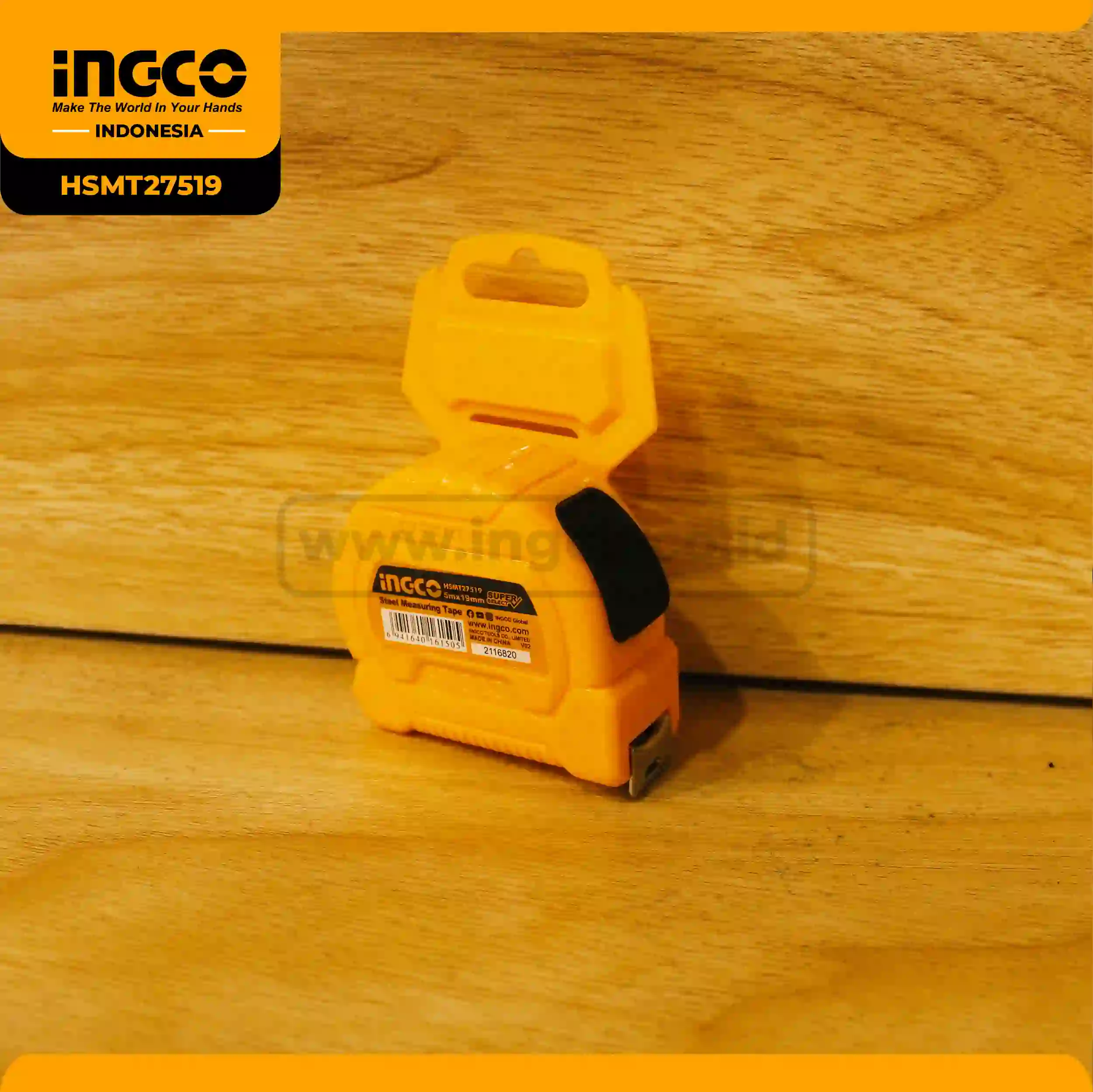 HSMT27519 - METERAN POLOS AUTOSTOP 5M X 19MM => HSMT39519