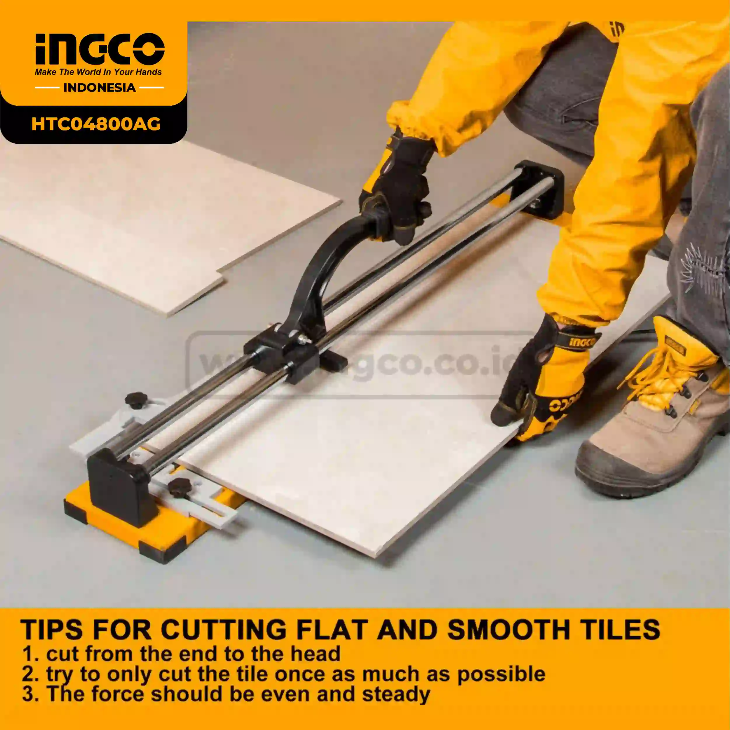 HTC04800AG - (SE) ALAT POTONG GRANIT MANUAL 80CM !