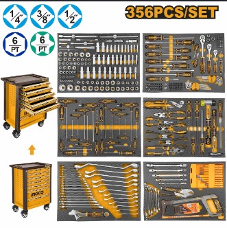 HTCS273561 - TOOLSET 356 PCS