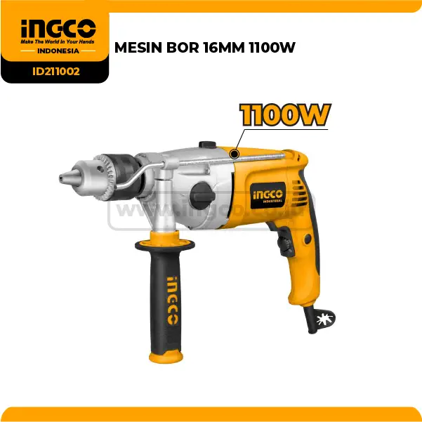 ID211002 - (MESIN BOR 16MM 1100W)
