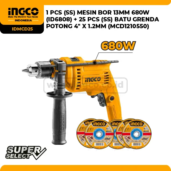 IDMCD25 - (1 PCS ID6808 + 25 PCS MCD1210550)