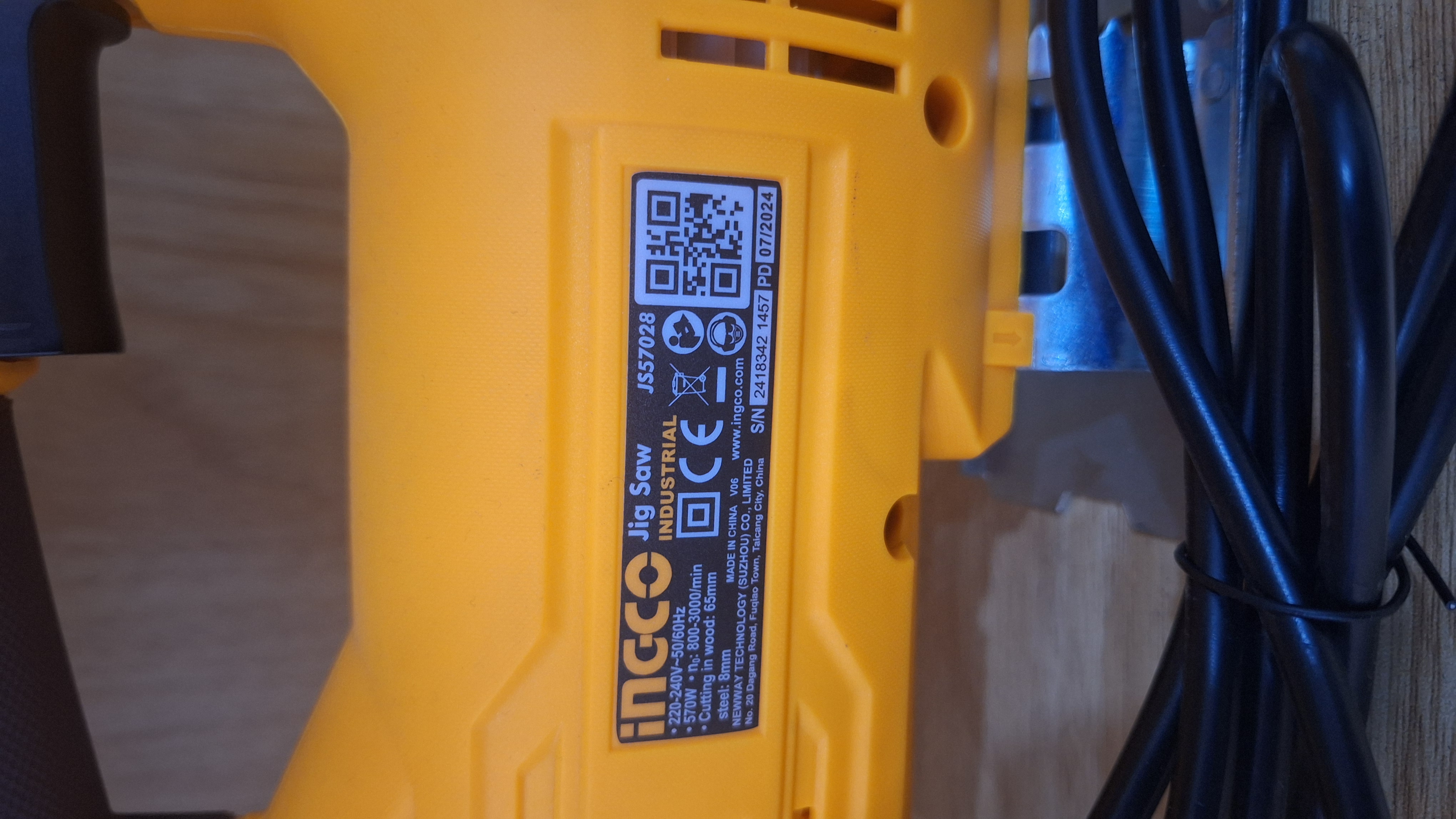 JS57028 - MESIN JIG SAW INDUSTRIAL