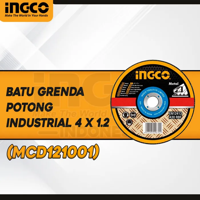 MCD121001 - (BATU POTONG INDUSTRIAL 4 x 1.2 *)