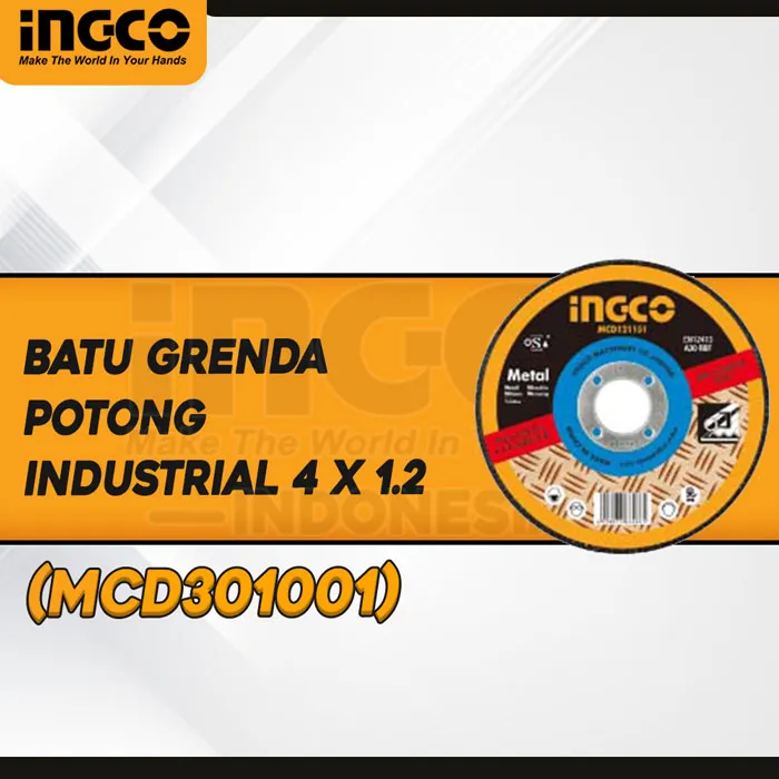MCD301001 - (BATU GERINDA POTONG 4'' *)