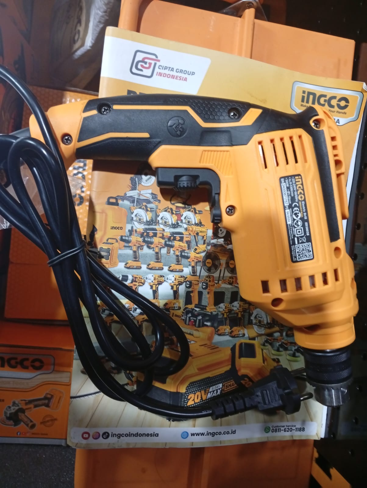 PED5008 - MESIN BOR 10MM => ED50028