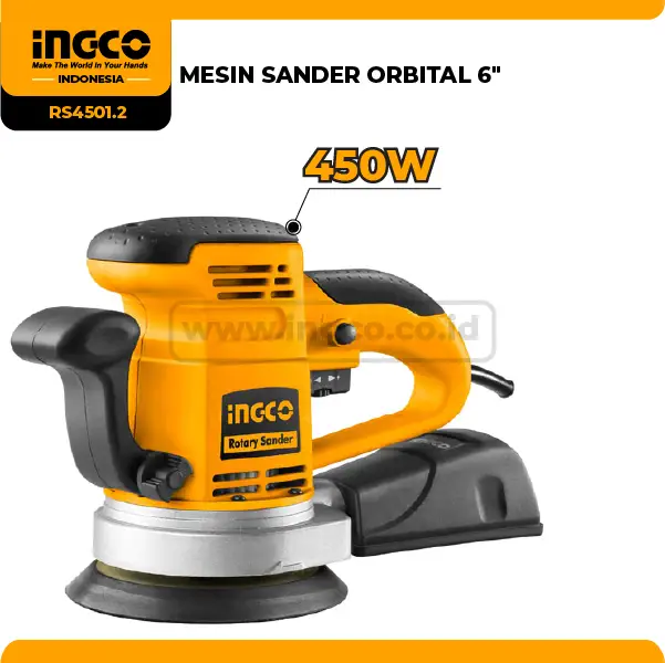 RS4501.2 - (MESIN SANDER ORBITAL 6'') => RS4508