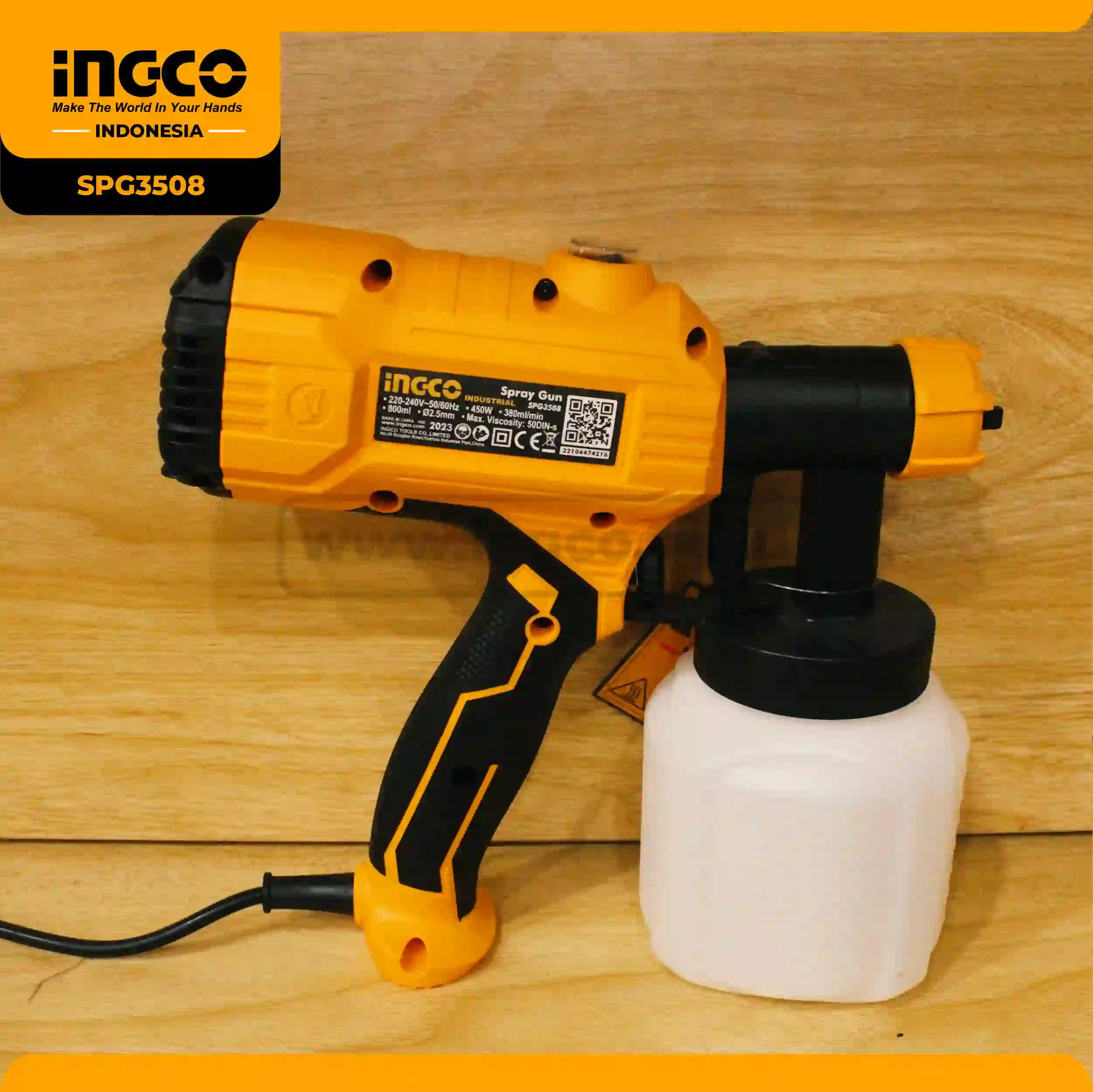 SPG3508 - SPRAY GUN LISTRIK HD !