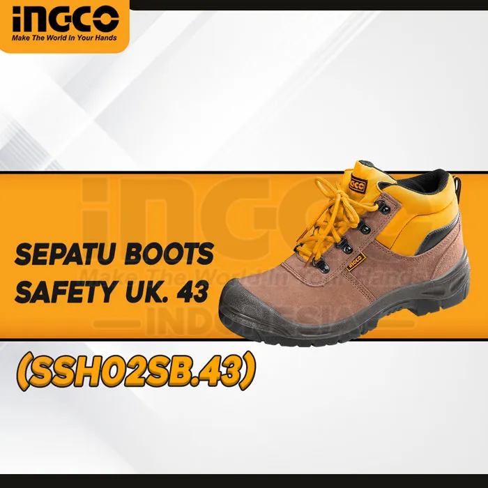 SSH02SB.43 - (SEPATU BOOTS SAFETY UK. 43)