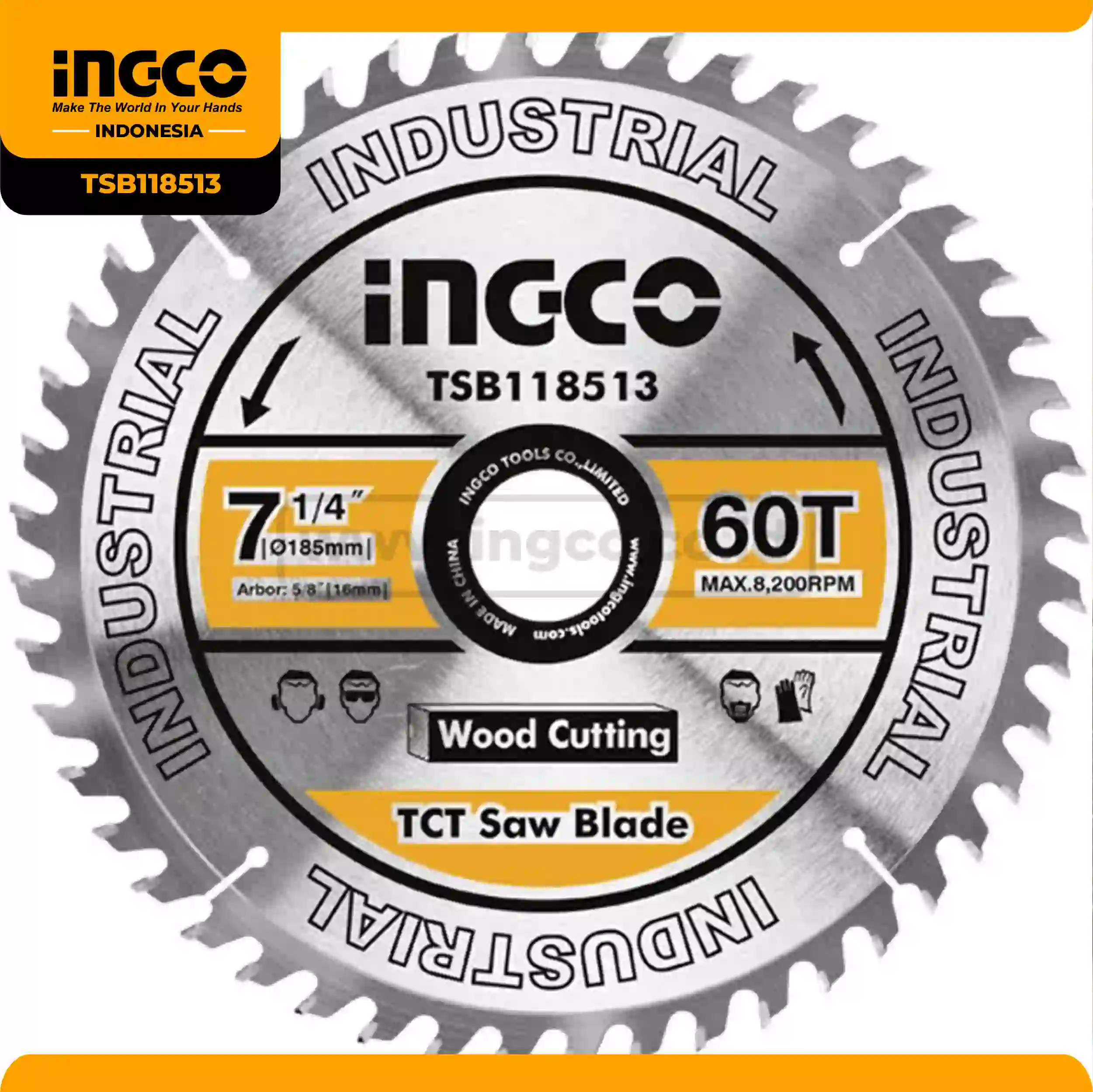 TSB118513 - MATA CIRCULAR SAW 7'' (60T)