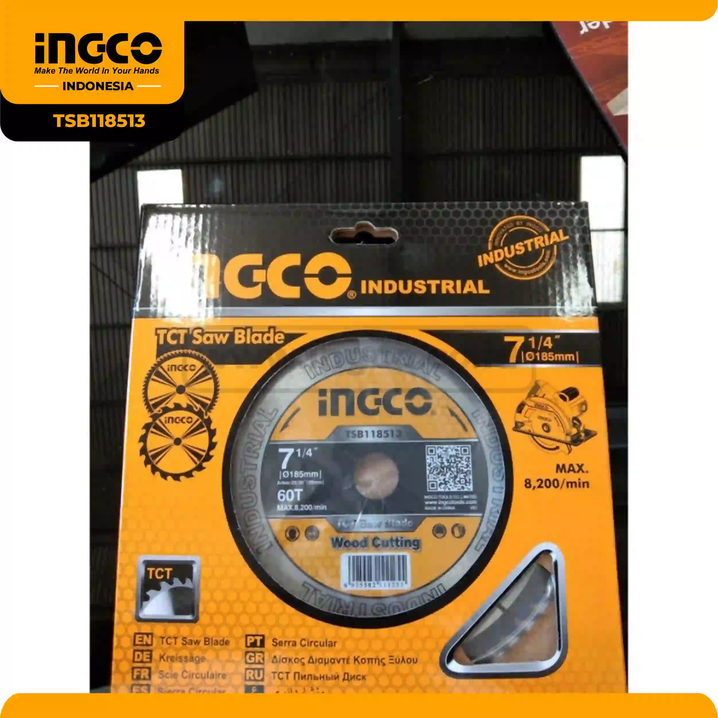 TSB118513 - MATA CIRCULAR SAW 7'' (60T)